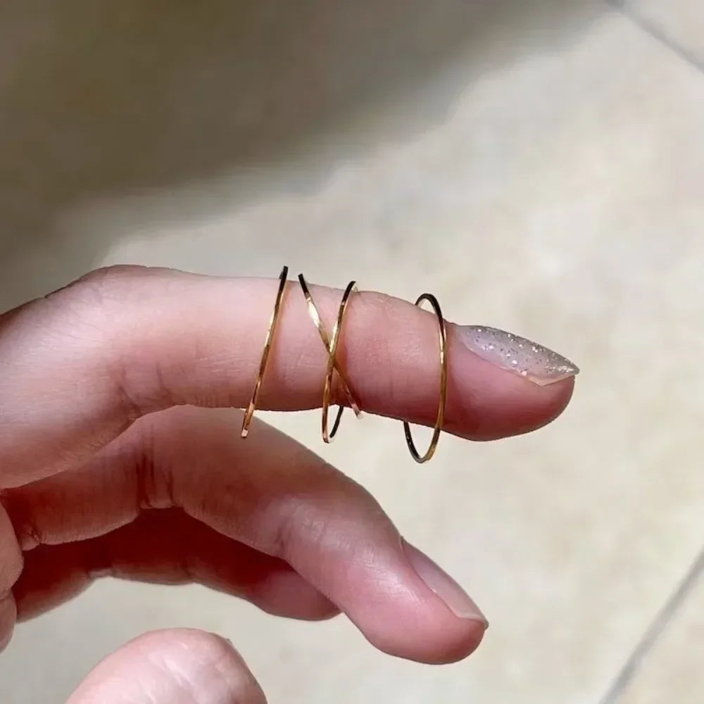 Minimalist Silver-Plated Stainless Steel Rings for Women
Elegant Stackable Design | Modern Everyday Jewelry | Durable, Tarnish-Resistant Finish.